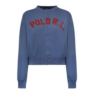 Polo Ralph Lauren Sweatshirts - female - Polo Ralph Lauren - Zip-throughs - Blue - S - Sweatshirts & Hoodies