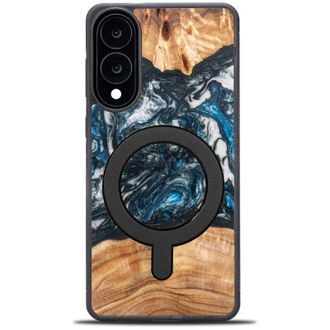 OEM Funda &Uacute;nica Bewood Para Samsung Galaxy S25 Edge - Planetas - Tierra Con Magsafe