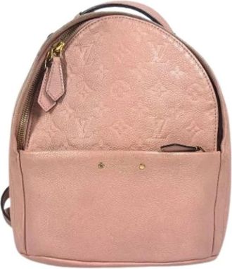 Louis Vuitton Pre-owned Canvas Rugzak - Dames - Vintage Rugzakken - Roze - ONE Size - Vintage