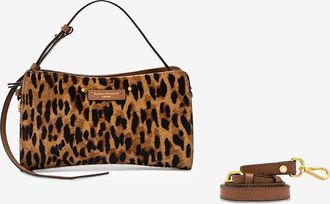Gianni Chiarini Tasche aus Kalbshaarleder mit Tierprint Keira