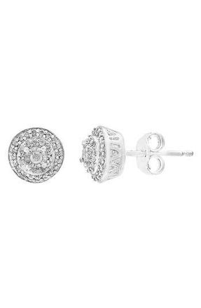 Effy Sterling Silver Diamond Stud Earrings - 0.10 ctw at Nordstrom Rack