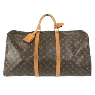 Louis Vuitton Pre-owned Weekend Bags, female, Brown, Size: ONE SIZE Pre-owned Monogram Boston Bag