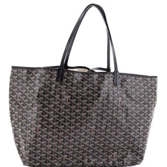 Goyard Saint Louis Tote Claire Voie Coated Canvas GM