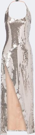 The Attico Abito midi con paillettes