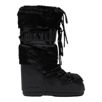 Moon Boot MB Icon Faux - - Shoes - Donna - Nero - 39 EU