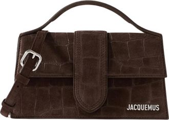 Jacquemus Le Grand Bambino - Dames - Handtassen - Bruin - ONE Size - Katoen - Tassen