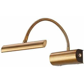 Trio 279770104 Curtis Lampada a led da Parete, in Ottone invecchiato, 4.0 w