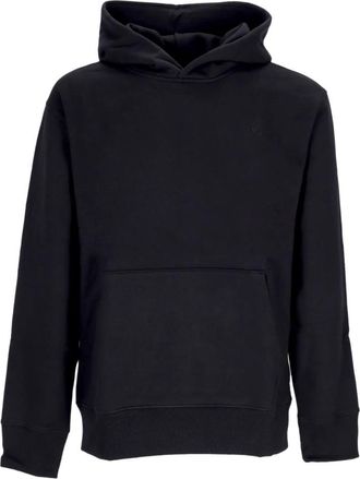 adidas Hoodies, male, Black, L, Black Hoodie with Kangaroo Pocket
