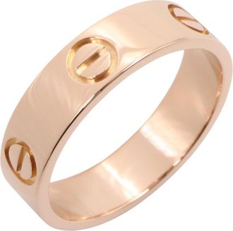 Cartier Gold Pink Gold (18K) Band Ring (Pre-Owned)
