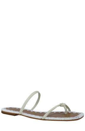 Bcbgmaxazria BALI MAGNOLIA LEATHER FLAT SANDAL