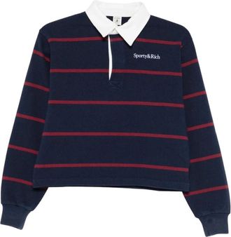 Sporty & Rich Mujer, Camisetas, Azul, Talla: XS