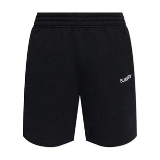 Burberry Korte Broeken, Heren, Zwart, XL, Katoen, Shaun Sweat Shorts