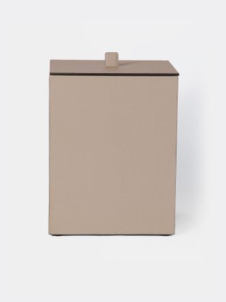 Giobagnara Walter Leather Wastepaper Bin