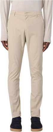 Dondup Stijlvolle Gaubert Broek - Heren - Slim Fit Broeken - Beige - W31 - Katoen - Broeken