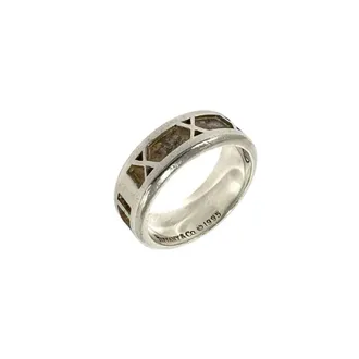 Tiffany & Co. Silver Silver 925 Band Ring (Pre-Owned)