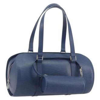 Louis Vuitton Pre-owned Vintage Epi Hand Bag - Dames - Pre-owned - Blauw - Maat: ONE Size Leer