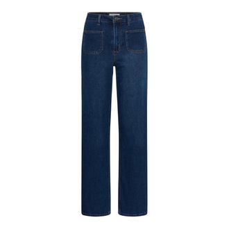 Kaffe Pantaloni - - Jeans - Donna - Blu - M