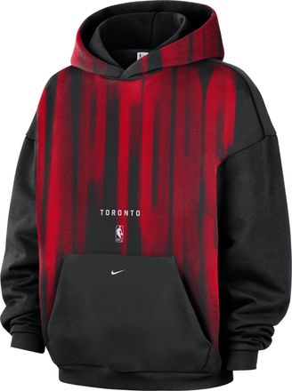 Nike Toronto Raptors Nike Mens Standard Issue Fleece Basketball Hoodie in Black | IQ3033-010