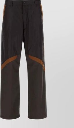 Moncler nylon wide-leg trousers