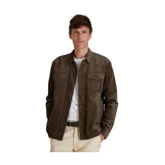 Vicomte A Cristiano Overshirt - Shirts - Hombre - Marr&oacute;n - 2XL