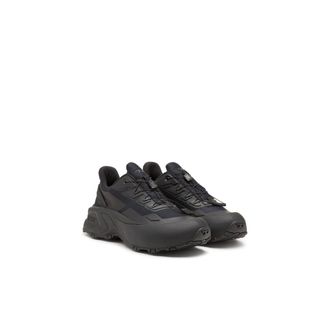 Diesel D-Cage Runner-Sneakers in TPU-trimmed ripstop - Sneakers - Man - Black