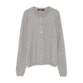 Seventy Truien & Vesten, Dames, Grijs, M, Polyester, Maglie Cardigan