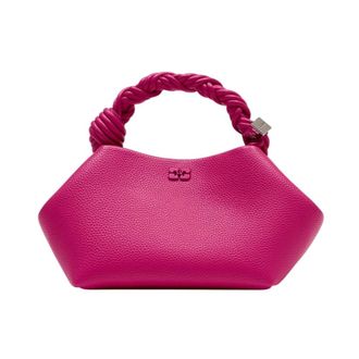 Ganni Handbags, female, Pink, Size: ONE SIZE Small Bou Bag
