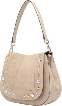 Gianni Chiarini Helana Round - Dames - Schoudertassen - Beige - ONE Size - Tassen