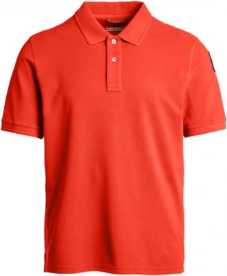 Parajumpers Polo Shirt - Heren - Polos - Rood - L - Katoen - Tops