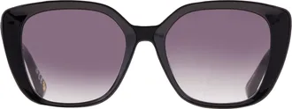 Nine West Smoke Square Ladies Sunglasses 10270469.KHLPRPSMK