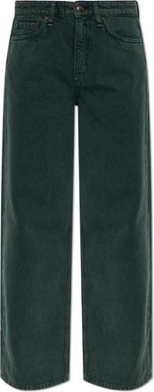Rag & Bone Jeans, Dames, Groen, W27, Katoen, Logan Straight-leg Jeans