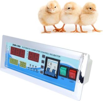 OEM Controlador Para Incubadora De Huevos Xm-18d De 180-240 V Con Pantalla Lcd, Controlador De Temperatura Y Humedad Totalmente Autom&aacute;tico, Controlador De