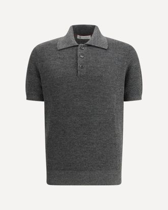 Brunello Cucinelli Cotton Polo Male 46