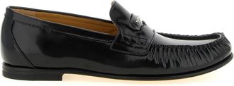 Fendi Loafers - Heren - Loafers - Zwart - 41 1/2 EU - Schoenen