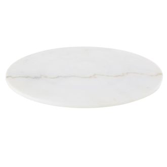 Maisons du monde Tablero de mesa profesional de m&aacute;rmol para 2/4 personas D.70