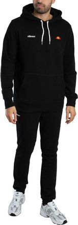 Ellesse Traccota Pullover Hoodie Trainingspak, Zwart