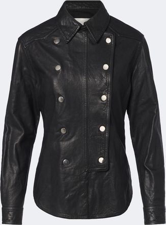 Isabel Marant Valdy leather shirt