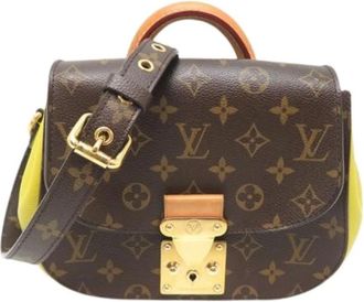 Louis Vuitton Pre-owned Monogram Handbag - Dames - Vintage Handtas - Bruin - ONE Size - Leer - Vintage