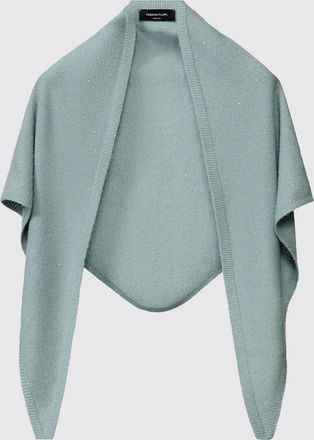 Fabiana Filippi Sciarpa asimmetrica in misto lana, seta e cashmere