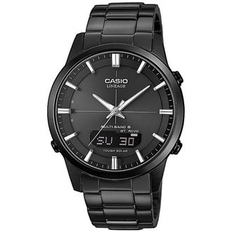 Casio Radiogestuurde Heren Zwarte Horloge LCW-M170DB-1AER