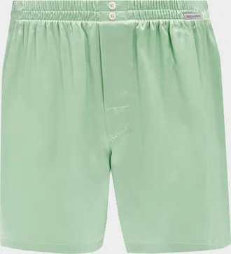 Dolce & Gabbana Men & apos;s Sporty Silk Boxer Shorts