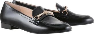 H&ouml;gl Zwarte Dames Patent Pump Schoenen - Dames - Loafers - Zwart - 37 EU - Schoenen