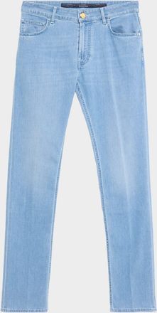 Stefano Ricci Five-Pocket Cotton-Blend Jeans