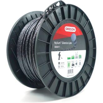 Oregon Scientific Filo decespugliatore Tondo Intrecciato Nylium Silencio Nero &oslash;3.0mm/120m Oregon 800017