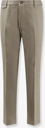 Nugnes Pantaloni Cava in cotone e lino - NUGNES 1920 - gender_Man