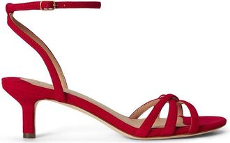 Ralph Lauren Sandalen met lage hak in su&egrave;de Kendyl