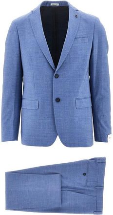 Breras Milano Stretch wool tailored suit Man 52