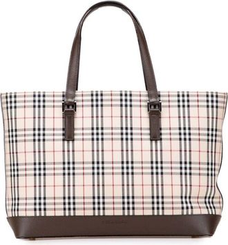 Burberry Pre-owned Burberry House Check Canvas Tote Ladies LZZ106SMEWDUYGF9