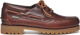 Sebago Leren Loafers - Heren - Veterschoenen - Bruin - 40 EU - Leer - Schoenen