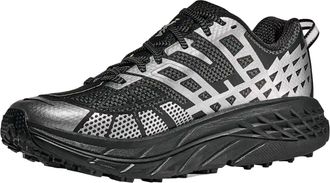 Hoka One One Mens Sneakers Speedgoat 2 Black-Stardust Upper: Textile Trainers Black/stardust